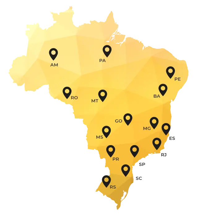 Nosso atendimento no brasil